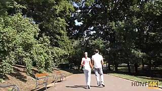 hey stud, you really gonna watch hunter fuck your shaved girlfriend for cash?