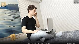 Fat Cute Girl In University Outfit