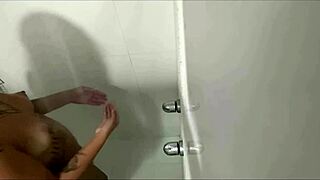 i watch ana miller and ktal in the bath, their sexy bodies flashing
