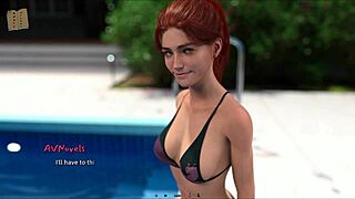 Fat cute curvy girl in summer outfit