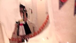 Sexy Caribbean Pirate Girl Strips and Masturbates on Cam!