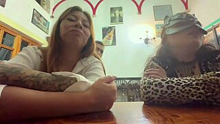 Shaved Pussy Swingers Bar Fuck