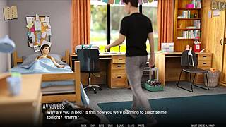 Fat Cute Girl In University Outfit