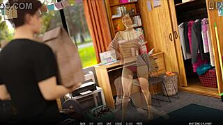 Fat Cute Girl In University Outfit