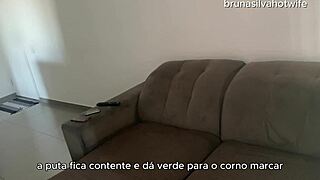 Bruna Silva Hotwife Gets Anal Fucked While Husband Works In Humiliation