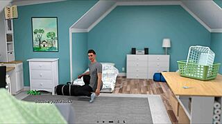 Fat cute curvy girl in summer outfit