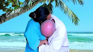 Got a hot surprise on the beach with Agarabas and Olpr, wanna see?