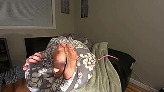 Ceo Tickles And Licks Secretary's Sexy Nylon Soles Full Video