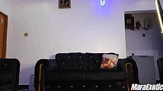 This fat ass mature ebony hits solo orgasm with a vibrator. Full video on Red by Mara Exotic!