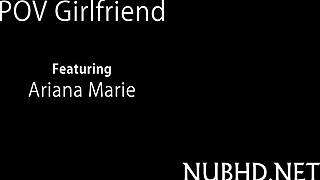 Why does this petite whore love getting roughly slammed in missionary while sucking?