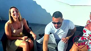 Wow, Beautiful French Milf Vittoria And Pam In Lingerie Share Big Cock