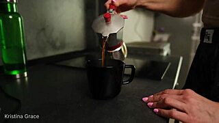 Kristina Starts Her Morning in Bedroom and Shower