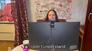 Young wife exposed working as a sex cam anal star