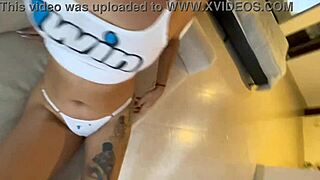 My boyfriend wakes up horny and pounds my big wet pussy with huge cock