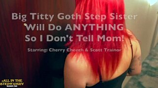 big titty goth latina step sis deepthroats like a pro 😈