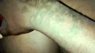 African Couple's Intense Reverse Cowgirl Fucking with Wet Pussy!