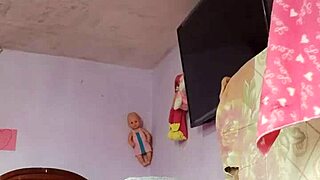 rich cumshot alone in my step mother-in-law's room