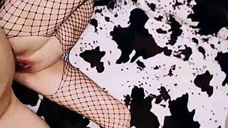 I love watching my wife roleplay as a prostitute in lingerie