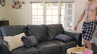 Stepson Takes Wrong Pills and Ends Up Drilling Milf's Ass