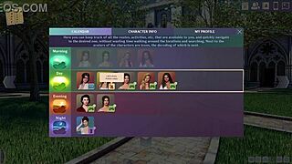 Join the fun at Lust Academy 189 with cute curvy outfits