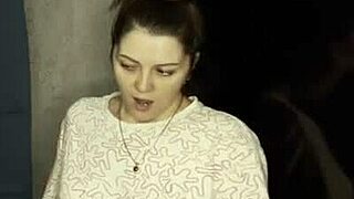 Brothers Prank Stepsister, Jerk Off to Her Pussy, Frame Her Ass