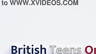 I's a british teen sucking dick and getting fucked