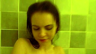 stepmom surprised in shower by doggystyle