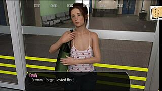 halfway house 24 with fat curvy characters in this 3d game