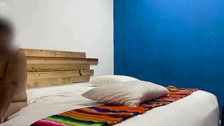 After Naked Massage, She Suggestively Masturbates Husband And Guest Together In First Part