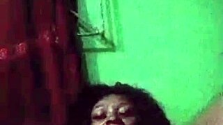 Horny teen 18+ destroys her tight wet pussy in the dark with juicy solo action