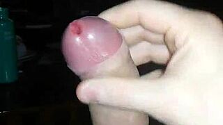 Jerking Off To Tranny Porn With Cumshot Solo Transsexual Jizz