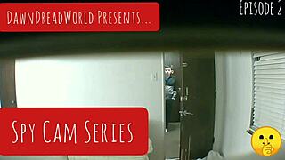 Spy Cam Series Ep2 Captures Ebony Blowjob And Cum In Mouth.