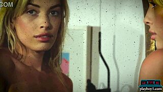 Katie Jean's Teasing Canadian Striptease: Blonde Babe Undresses Slowly