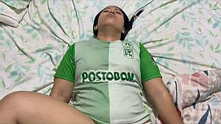 Sister-In-Law From Medellín Visits Brother And We Fuck In Kitchen