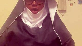 nun hazelnut on this halloween, gosh, i’m so scared to mess this up, ya know?
