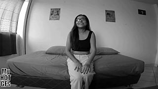 luego de hablar por m�s de 24 meses p�a se anima a hacer su casting porno