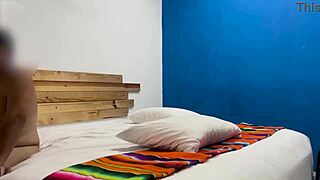 After Naked Massage, She Suggestively Masturbates Husband And Guest Together In First Part