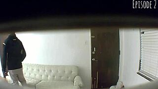 Spy Cam Series Ep2 Captures Ebony Blowjob And Cum In Mouth.