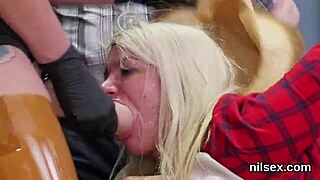 Nasty Sweetie Enters Anal Asylum for Harsh Painful Therapy.