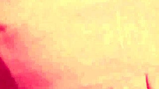 Myanmar girl rides hard on bed