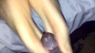 BBW delivers intense reverse footjob cumshot