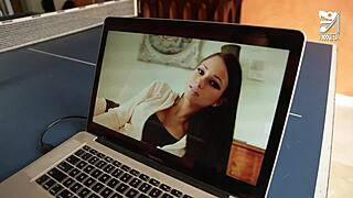 Mexican Girlfriend with Big Tits Gets Intense Cumshot from Horny Friend