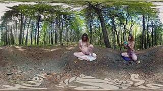 Hey, watch Sexual Yanks VR Turquoise masturbate outdoors using toys until she cums hard 😏