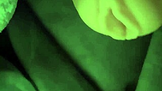 Lap Dancer Shows Off With the Ultimate Sex Machine Toy