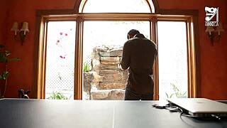 Mexican Girlfriend with Big Tits Gets Intense Cumshot from Horny Friend