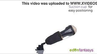 Ego X Stroking Masturbator with Suction Cup for Intense Solo Cumshot