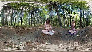 Hey, watch Sexual Yanks VR Turquoise masturbate outdoors using toys until she cums hard 😏