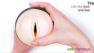 Ego X Stroking Masturbator with Suction Cup for Intense Solo Cumshot