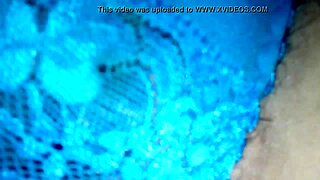 my wife's blue leggings first part