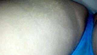 my wife's blue leggings first part